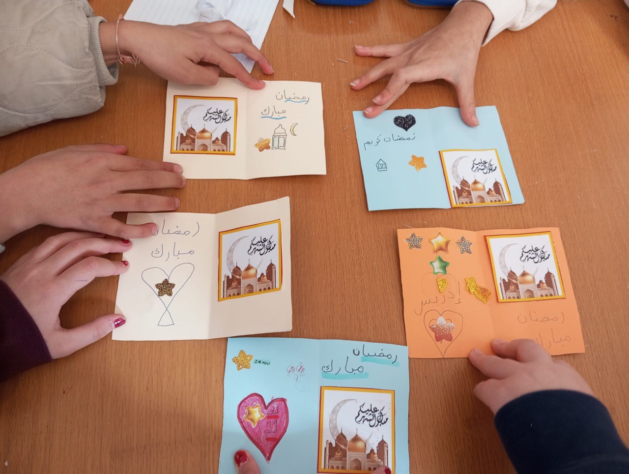 Taller de manualidades del Cole Árabe
